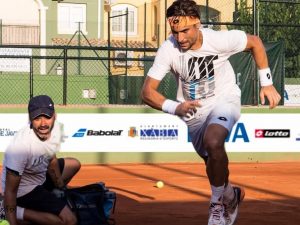 David Ferrer y Jaume Ros