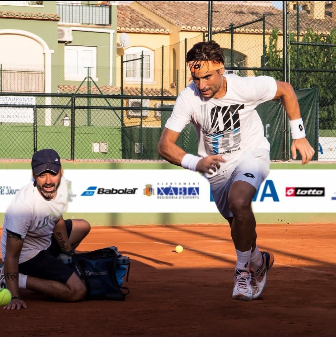 David Ferrer y Jaume Ros